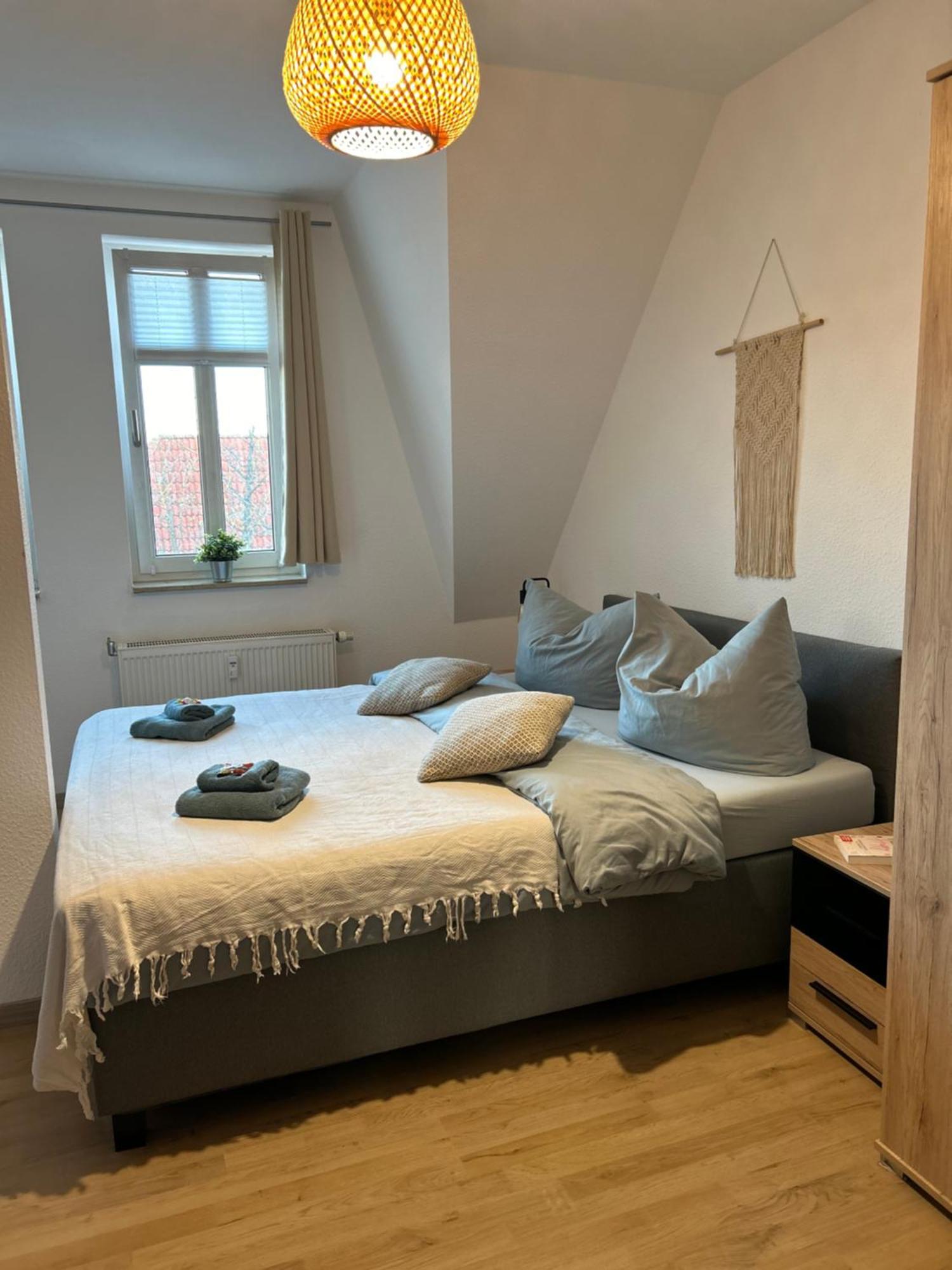 Gemuetliches Altstadtapartment Mit Balkon Und Smart Tv エアフルト エクステリア 写真